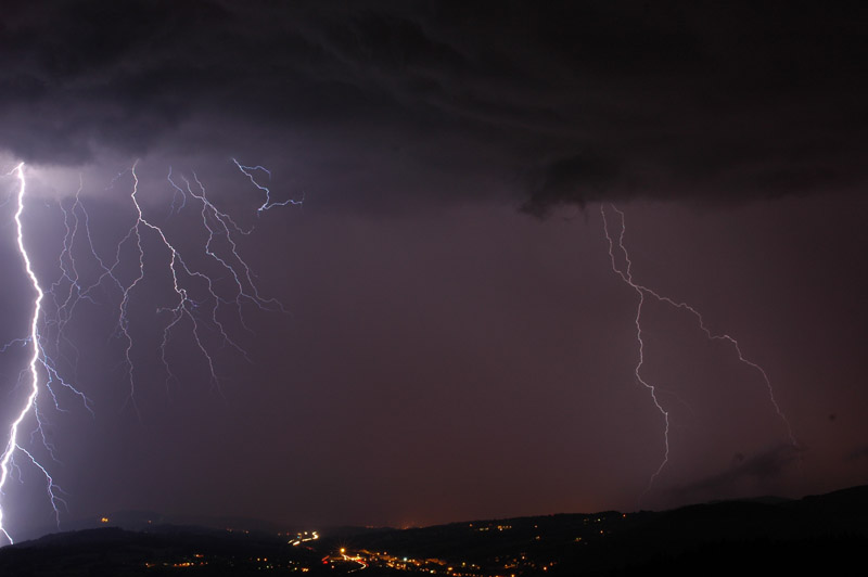 Orages violents attendus cette nuit